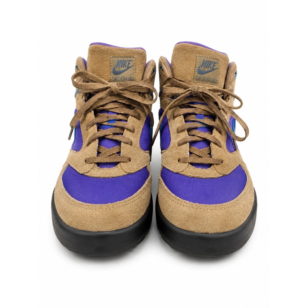 Vintage 1992 Nike ACG Hiking Boots Brown Purple Teal Women's‎ 7.5